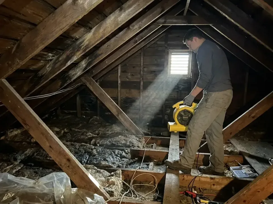 attic-water-damage-drying-proc-007 — frequently asked questions, Emergency Water Extraction & 24/7 Flood Response in Montcla…